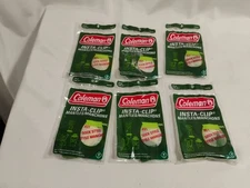 6 Coleman Insta-Clip Mantles NOS (2 Mantles Each) #21A122 Sock Style 