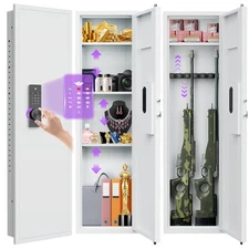 53.15" Wall Safe Between the Studs, Hidden Safe with Dual Alarm System (Digital)
