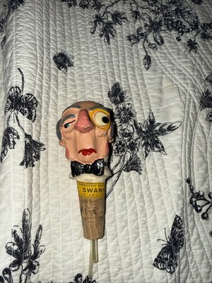 Expressly Made For Swank In England bottle stopper VTG  