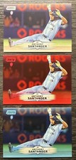 ANTHONY SANTANDER 2025 TOPPS STADIUM CLUB RED & LIGHT BLUE FOIL & BASE #143
