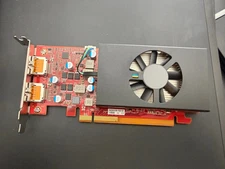 Dell AMD Radeon RX 6500 4GB GDDR6 4FV55 Dual Display Port Video Card Low Profile