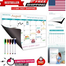 11.4" x 14.76" Versatile Magnetic Whiteboard for Family Planning Organizing
