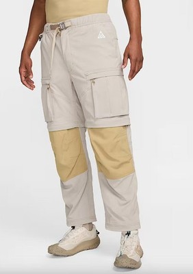Broken belt Men's Nike ACG Smith Summit Cargo Pants Zip Shorts Size S FN0428 009