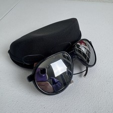 Vintage Ray Ban Bausch Lomb Sunglasses GLACIER ARCTIC LEATHER L1541 Full Mirror