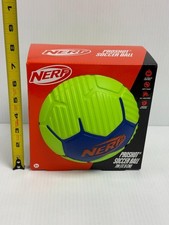 Hasbro 2024 Nerf PROSHOT 7" Mini Foam SOCCER BALL Blue Green BRAND NEW