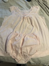 Vintage Women's Sz M Babydoll Sheer Sleep Set Tex-Sheen Lace Embroidered Details