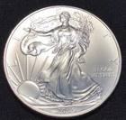 2009 AMERICAN SILVER $1 EAGLE  1 OUNCE, .999 FINE SILVER