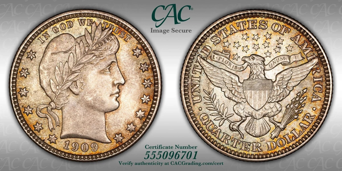 Circulated 1909 Year Barber Quarters (1892-1916) for sale | eBay