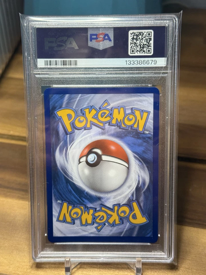 PSA 9 2017 Pokemon Sun & Moon Ho-Oh GX Burning Shadows Graded #131 - Image 2 of 2