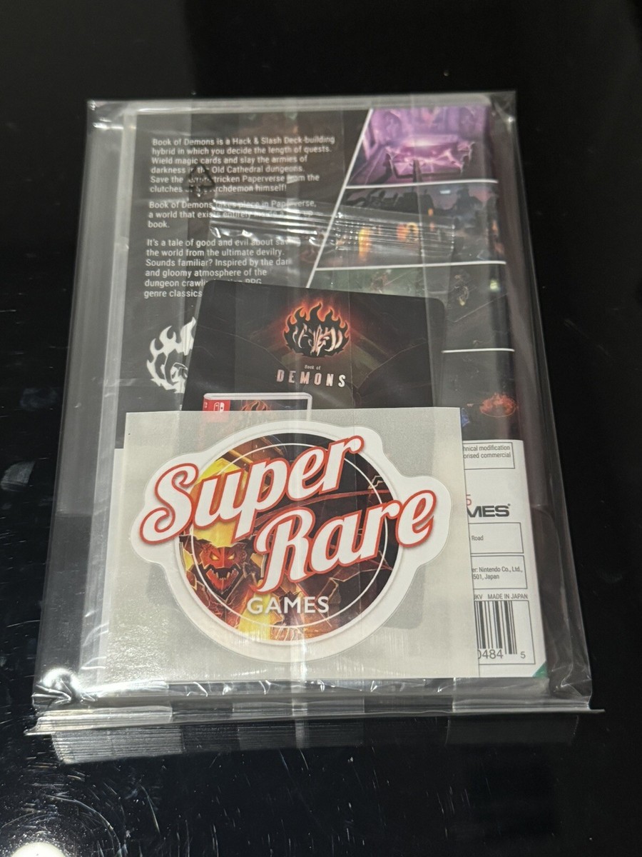 Book of Demons - Super Rare Games SRG #64 - Nintendo Switch