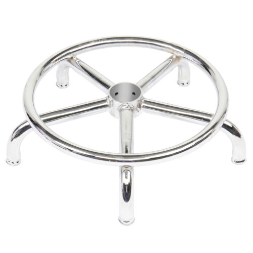 Hot Sale Round Stool with Lines Rotation Bar Stool White - - Picture 14 of 16