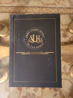 【稀少】SMALL LUXURY HOTELS 2001 DIRECTORY◎ 稀少】SMALL LUXURY HOTELS 2001 DIRECTORY◎