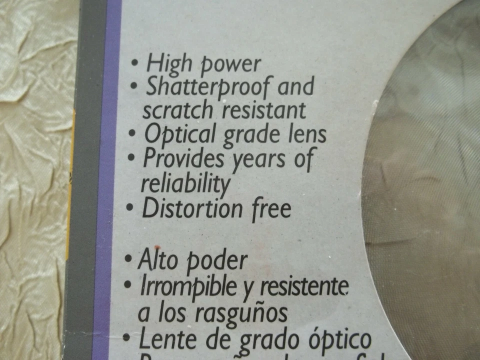 Lupa Apollo Full Page 2X Lente Irrompible y Resistente a los Arañazos Alta Potencia Foto 4 de 4