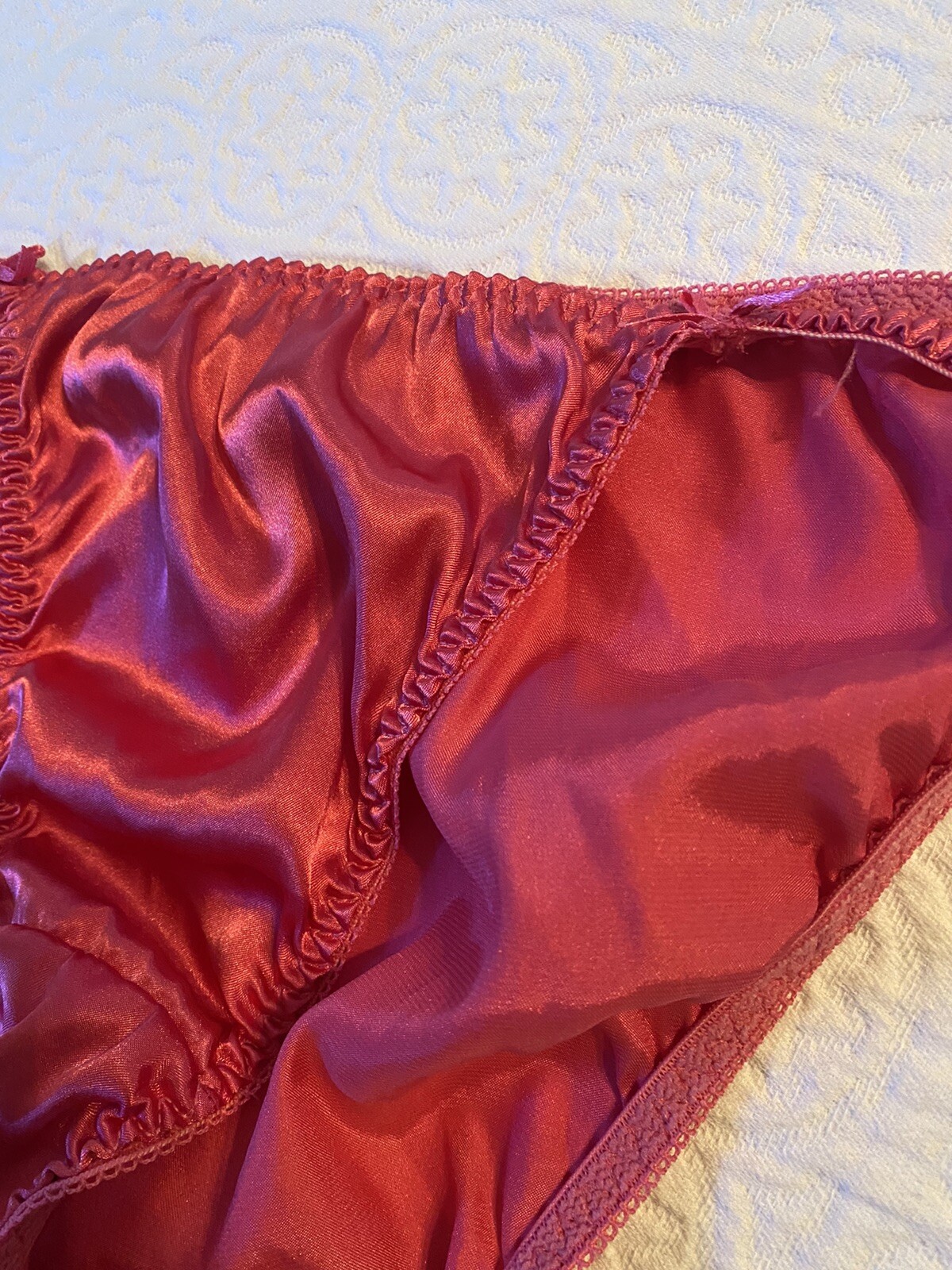 rare vintage satin panties Gem