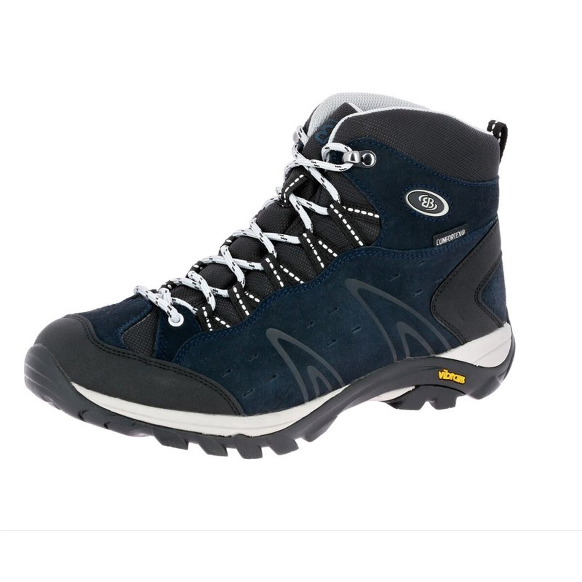 Brütting, scarpe da trekking, Mount Bona, un Alto - Blu Navy
