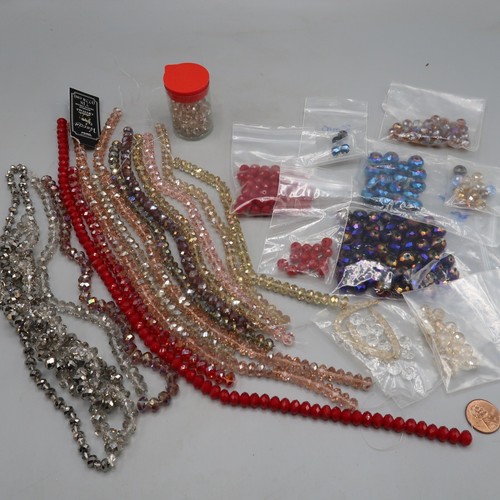 Large Lot of Crystalized Swarovski Elements Jewlery Bead Craft Crystal ...