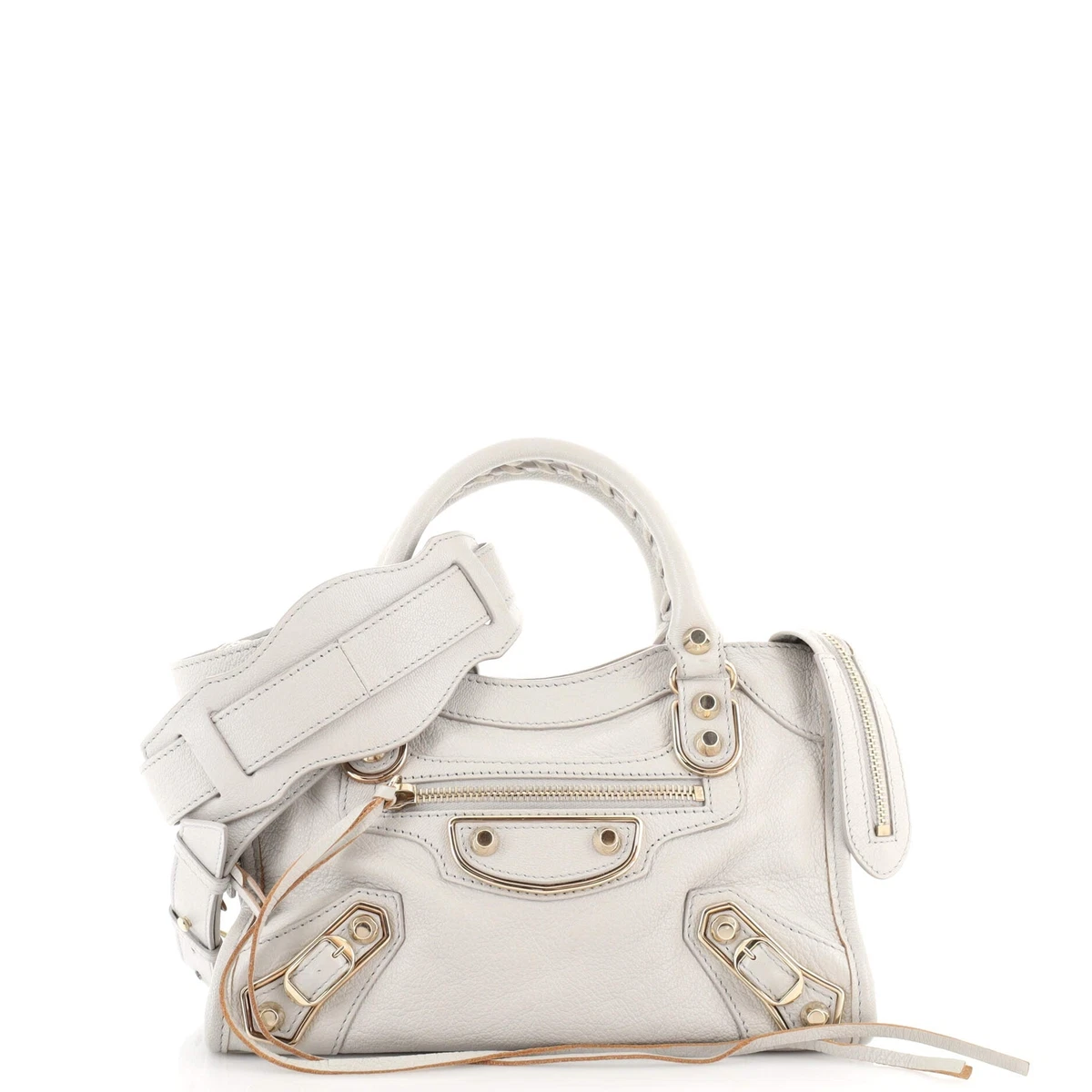 Balenciaga Metallic Edge Mini City bag for Women Grey in UAE Level Shoes #83 Balenciaga Metallic Edge Mini City bag for Women Grey in UAE Level Shoes