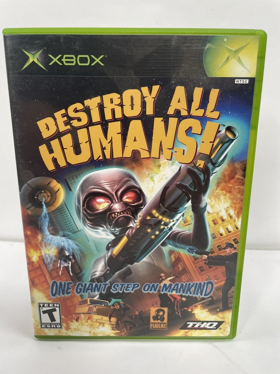 【新品未開封】xbox360 destroy all humans! Destroy All Humans (Microsoft Xbox, 2005) Black Label