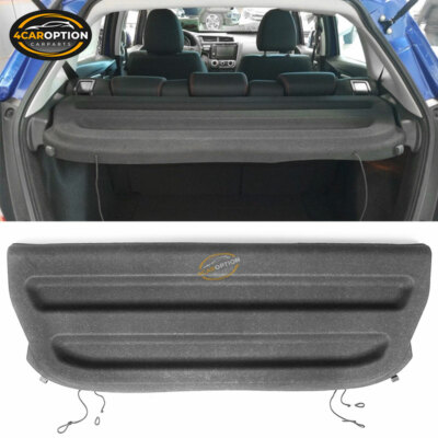 Fits 15-20 Honda Fit GK Tazz Style Tonneau Cargo Cover Rear Trunk Shield PU