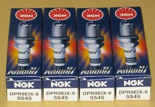 4 NGK Iridium Spark Plugs DPR9EIX-9 For 1985-1987 Honda VF 500 F Interceptor