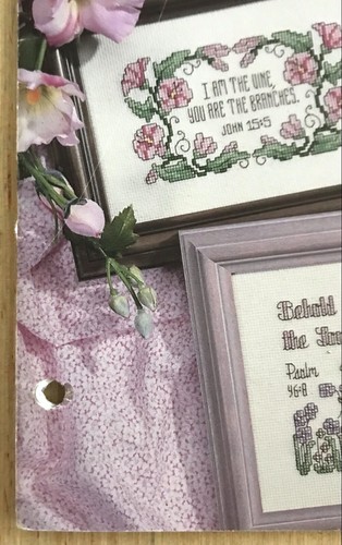 Praying Hands Mini Scriptures Cross Stitch Patterns by Deborah Lambien 1997 - Picture 4 of 5