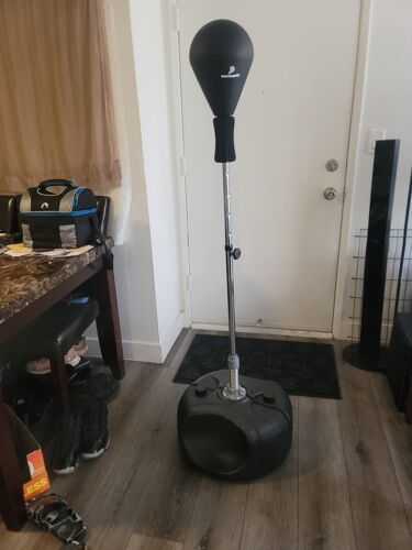Punching Bag with Stand, Boxing, Mixed Martial Arts, Kickboxing, Height Adjustab