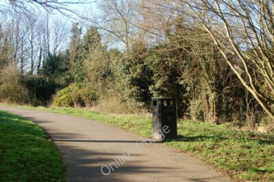 Foto 6x4 Daventry: Pfad hinter Norton Close c2010
