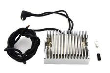 Volt Tech Chrome Regulator fits Harley Davidson