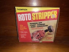 Thompson Roto Stripper Drill Attachment Paint Rust Removal Remover