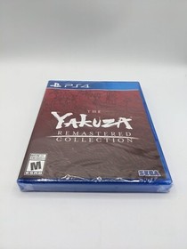 Yakuza PS4 5 Game Bundle Yakuza Kiwami 1 and 2, 0, 6 and Remastered Brand New