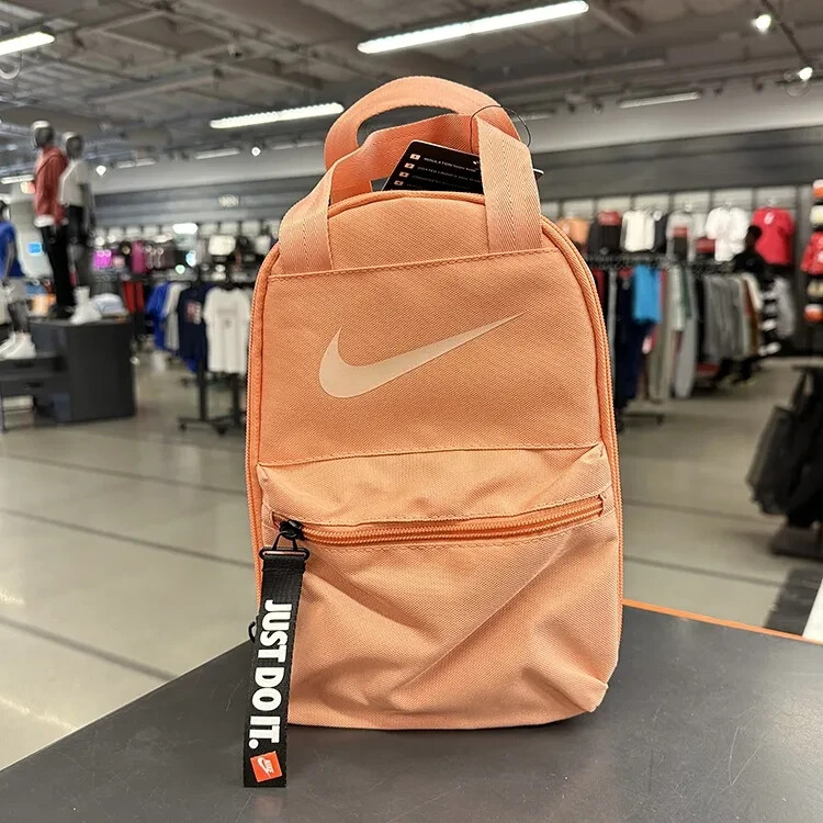 Nike Brasilia Just Do It Fuel Pack Lunch Bag Box Tote Insulated 9A2937-r61 Pink