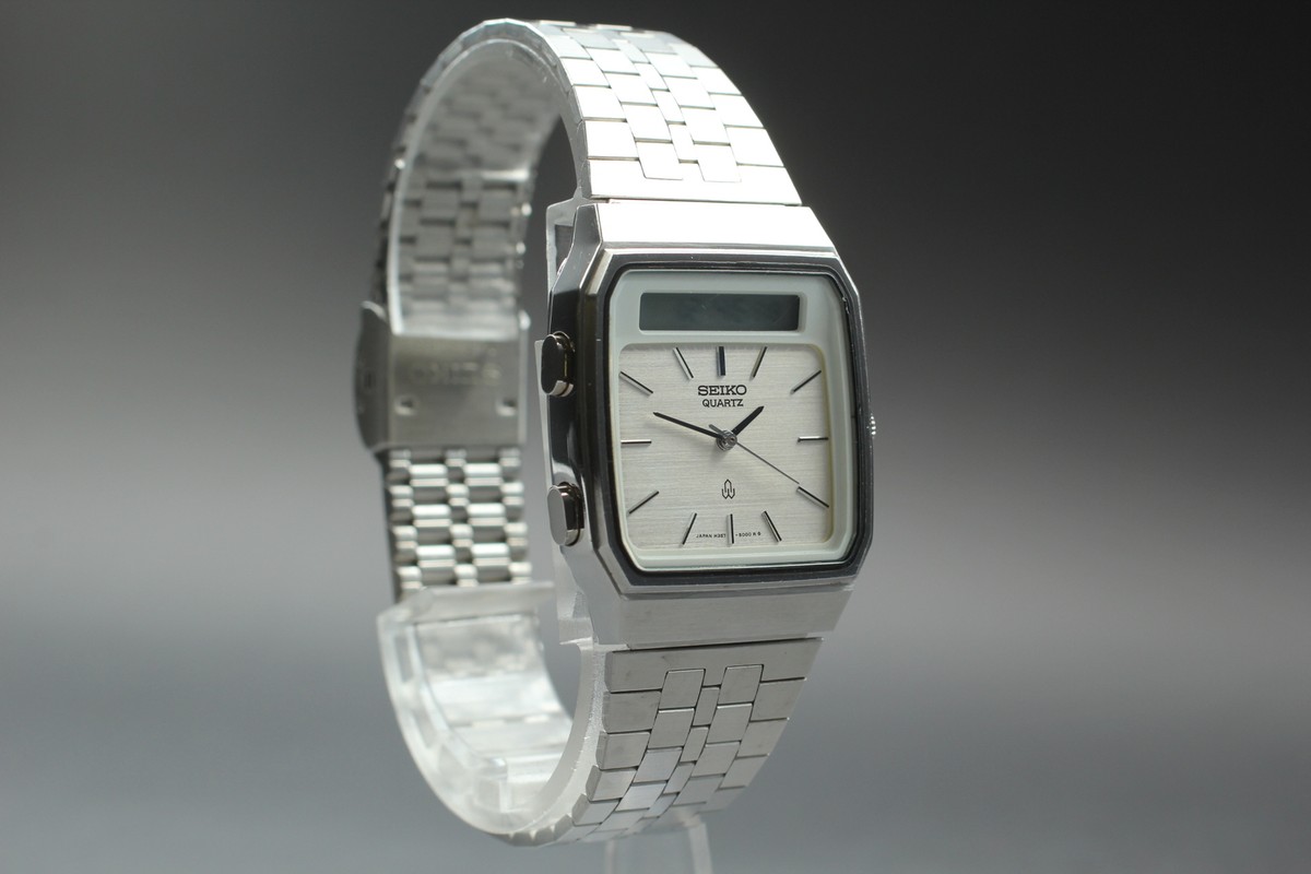 セイコー　デジアナ　ハイブリッド　H357 SEIKO QUARTZ HYBRID H357-5000 Ana-Digi Watch - YouTube