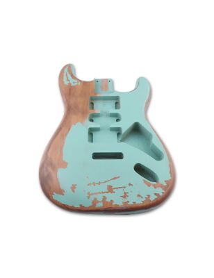 Relic Electric Guitar Body Nitro Top Alder Wood ST Style DIY