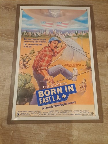 Born in East L.A. (1987) Movie Poster, Original SS Rolled 27x41