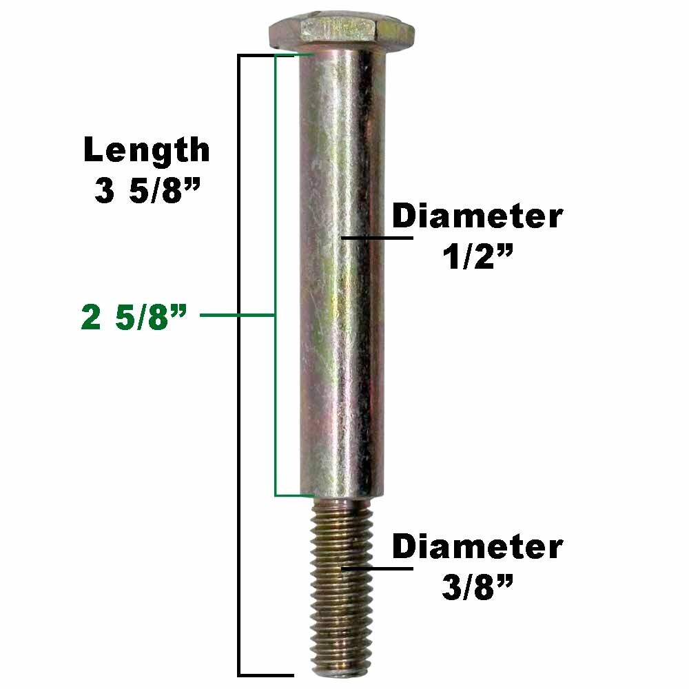 6Pk Deck Wheel & Hardware for Husqvarna Craftsman Poulan 589527301