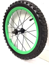 16" Bicycle Front Green Wheel with 1.95" Tire Mini-BMX Kids Bike #A10