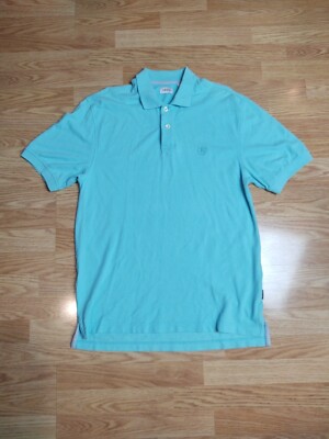 IZOD Men's Small Teal Short Sleeve Polo Shirt.                                D5