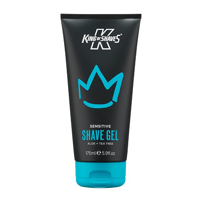 King of Shaves Sensitve Shaving Gel, Low Foam for a Refreshing and Precise Shave