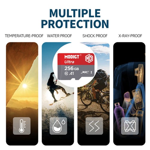 High Endurance Micro Memory Card 32GB 64GB 128GB 256GB 512GB V30 C10 CCTV - Picture 9 of 20