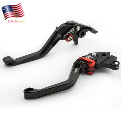 For GSXR600 GSXR750 2011-2023 FXCNC Brake Clutch Levers Short Adjustable Handle