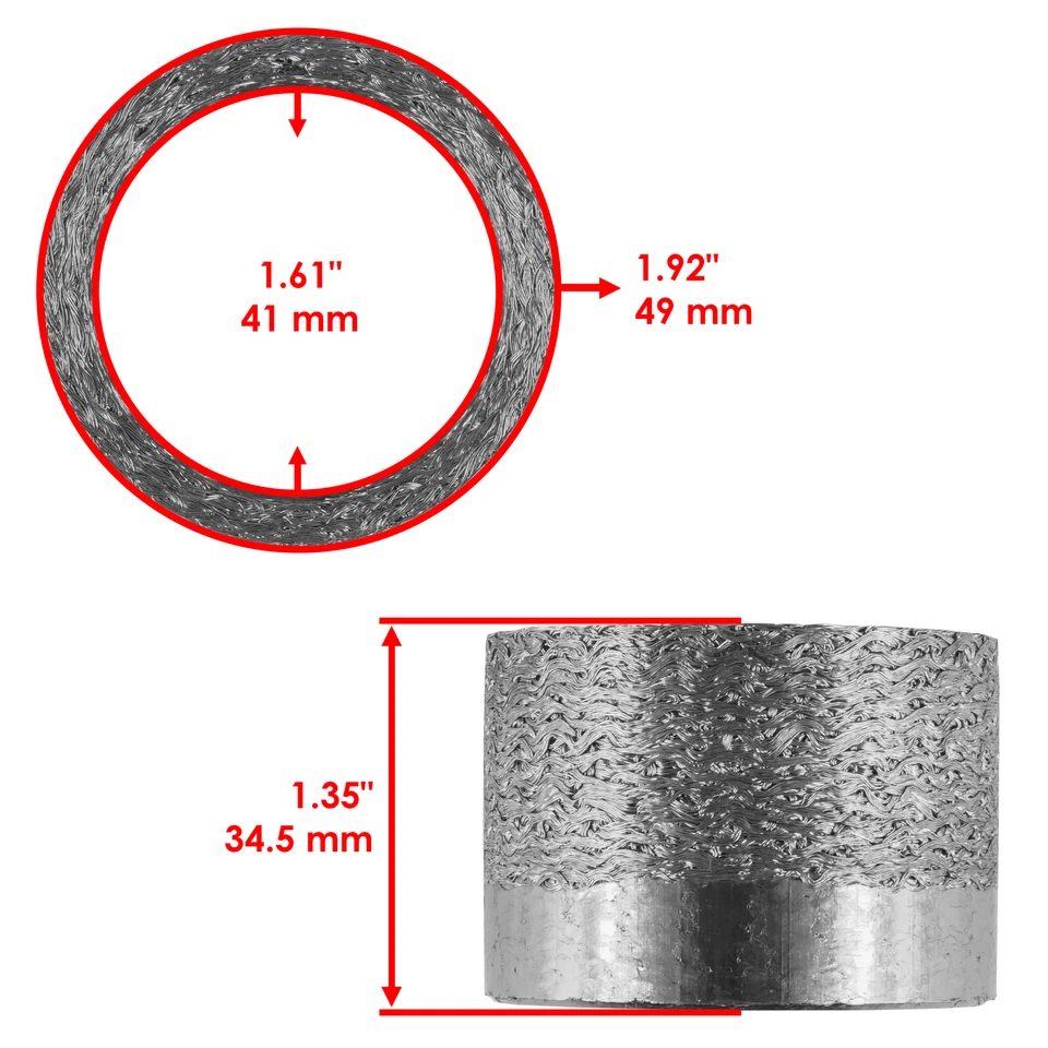 Silenciador de escape com gaxeta para Yamaha YFZ450Se YFZ 450 Se 2005-2007/YFZ450Se2 2007 - Imagem 3 de 4