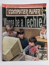 Vintage Magazine Computer Paper Computer Info Resource September 1998