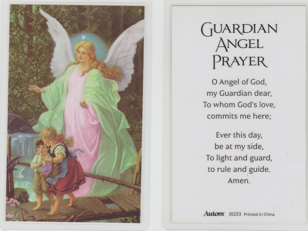 Oh Angel Of God My Guardian Dear Prayer