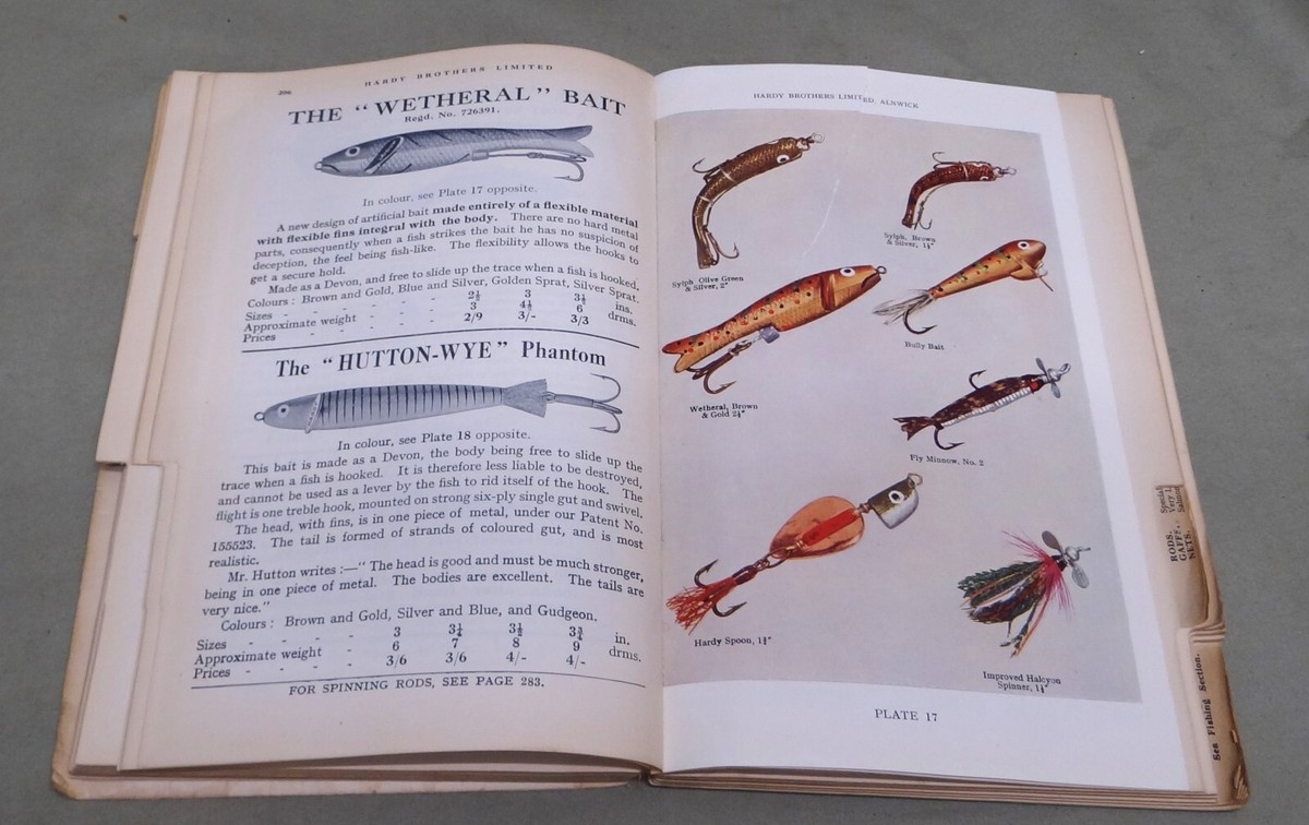 ルアー・フライ Hardy Anglers Guide 53rd EDITION 1931 Hardy's Anglers' Guide, 394 Pages, 53rd Ed., 1931 | eBay