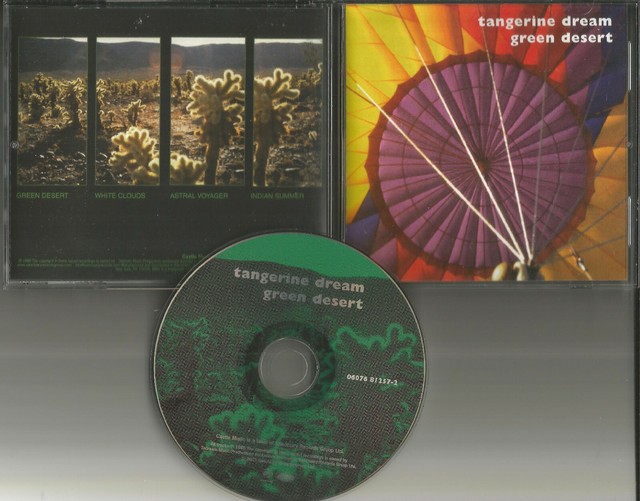 TANGERINE DREAM Green Desert REMASTERED Out of Print CD 2003 Sanctuary