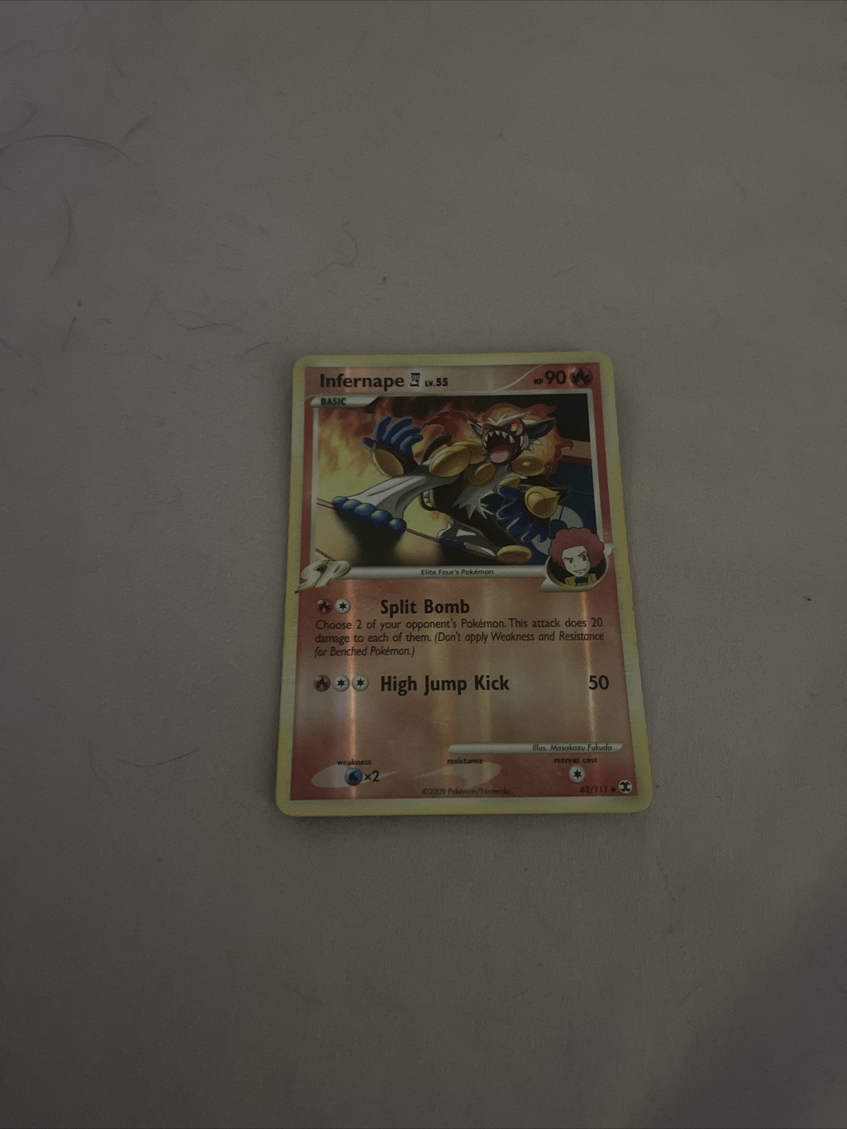 Pokémon TCG Infernape [4] Rising Rivals 43 Reverse Holo Uncommon
