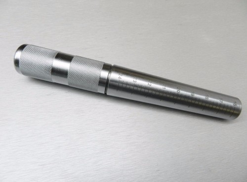 Large Steel Ring Mandrel Graduated 16-24 SIZES Making Hoop Earring Form Bezels - Picture 11 of 12