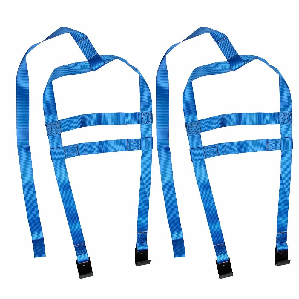 Dolly Straps 2X Dolly Basket Straps With Flat Hooks | Tow Car Basket Straps Adjustable Two Dolly Tow Dolly - Foto 9