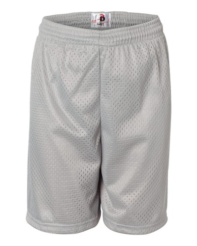 Badger 2207 Youth Pro Mesh 6" Shorts - Picture 12 of 18