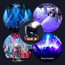 400W Moving Head Stage Light Beam 8 Prism Gobo Lighting DMX512 DJ Party Light